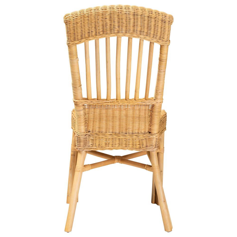 Baxton Studio Barito Side Chair in Natural Brown, , large