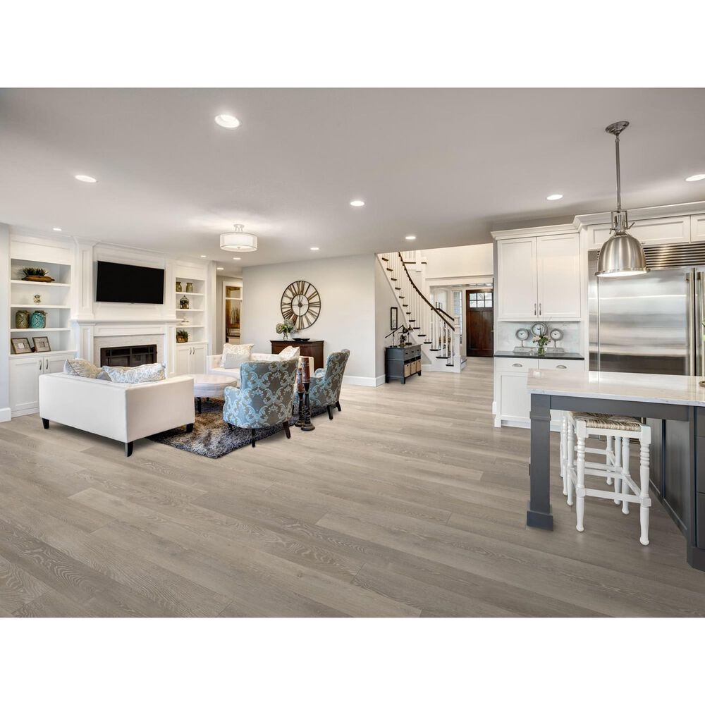 Cali Flooring Longboards Whitewater Oak 9" x 70.9" Luxury Vinyl Plank, , large