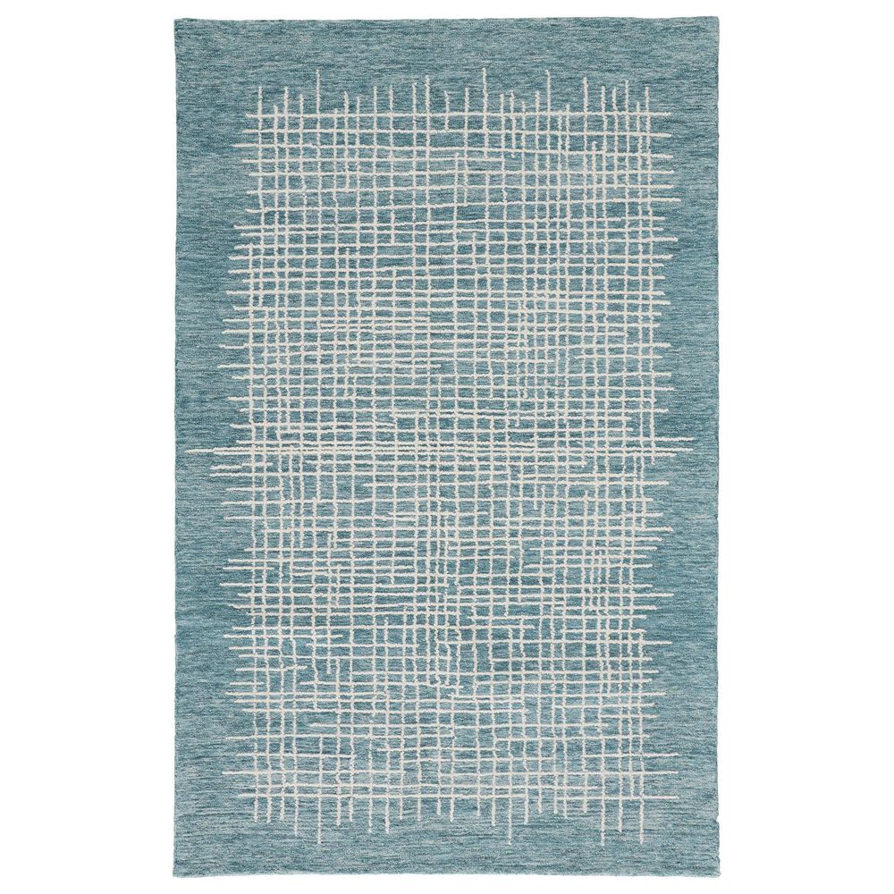 Feizy Rugs Maddox Teal 2" x 3" Area Rug, , large