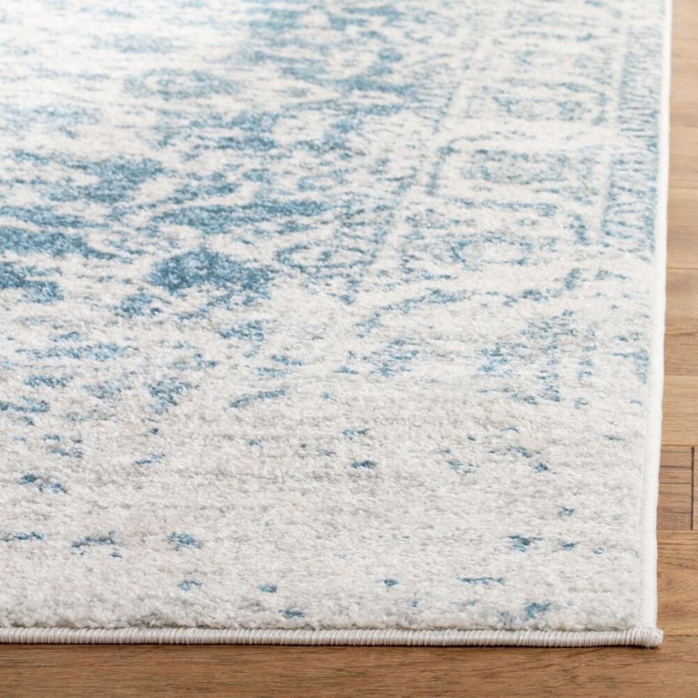 Safavieh Madison MAD603J 4&#39; x 6&#39; Teal and Ivory Area Rug, , large