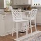 Linon Home Decor Mayfair Counter Stool in White, , large