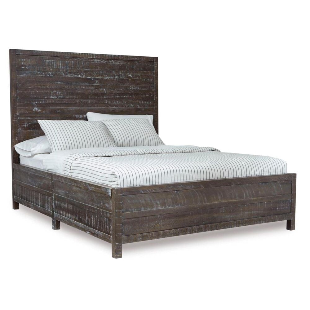 Urban Home Townsend 4 Piece King Bedroom Set in Gunmetal, , large