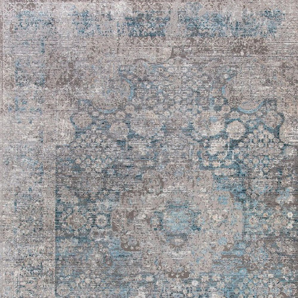 Safavieh Dream DRM410K 5&#39; x 8&#39; Grey and Blue Area Rug, , large
