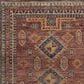 Feizy Fillmore 4" x 6" Red and Multicolor Area Rug, , large