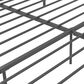 Novogratz Marion King Canopy Bed in Dark Gray, , large