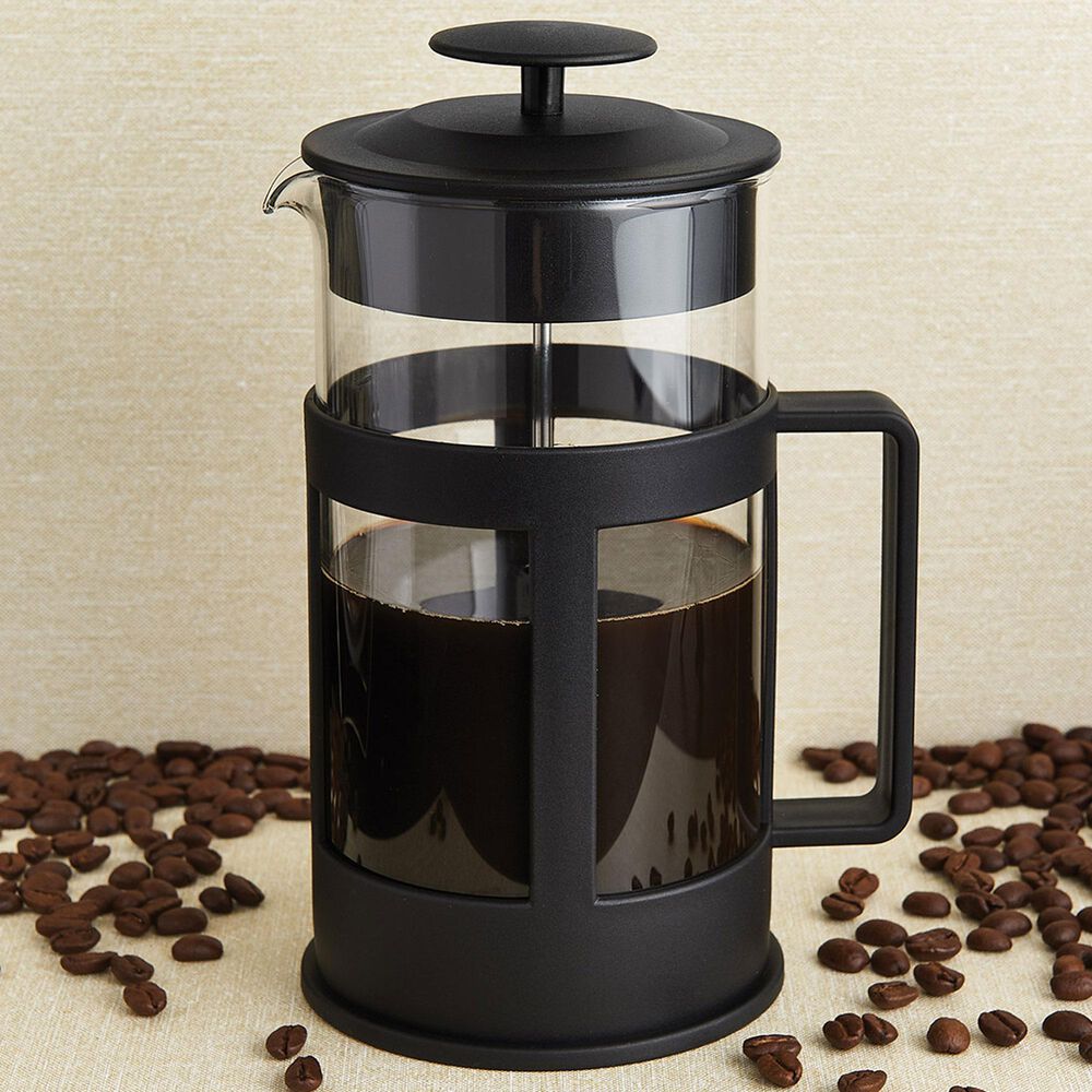 Harold Import 34 Oz French Press Coffee Maker in Black, , large