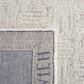 Safavieh Micro-Loop 2"3" x 7" Light Grey and Ivory Runner, , large