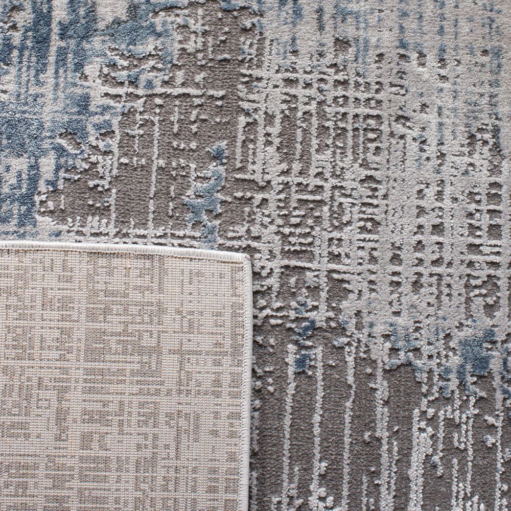 Safavieh Craft CFT874F 2'3" x 12' Grey and Blue Runner, , large