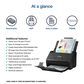 Epson WorkForce ES-400 II Duplex Desktop Document Scanner in Black, , large