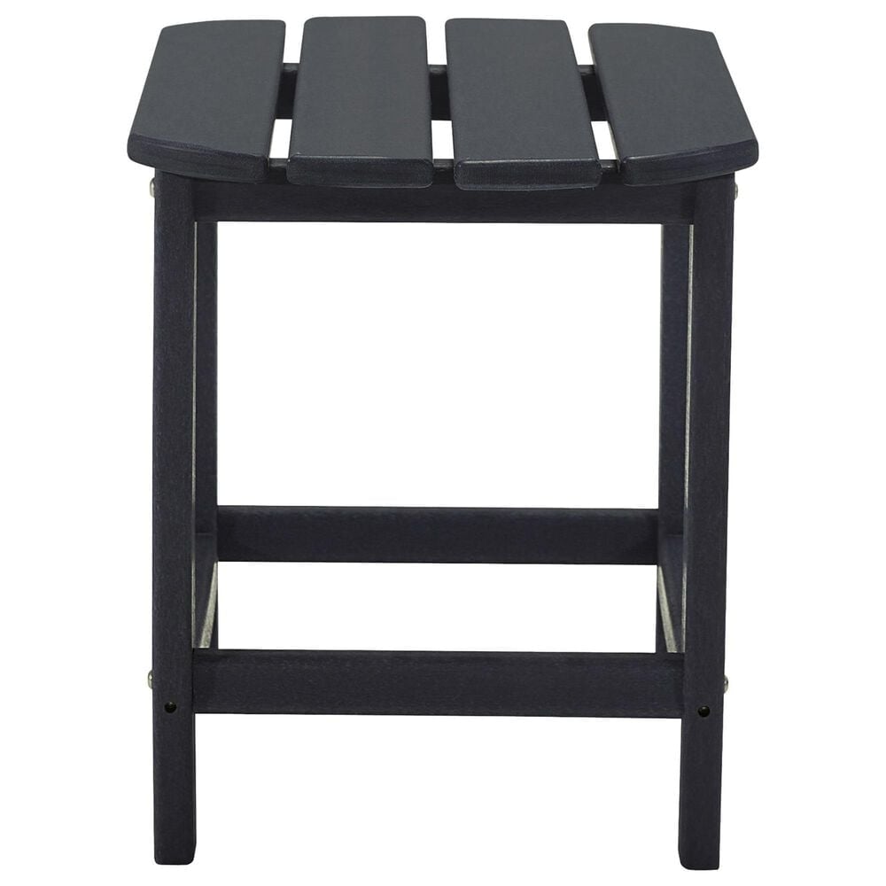 Ashley Sundown Treasure Patio Rectangular End Table in Black, , large