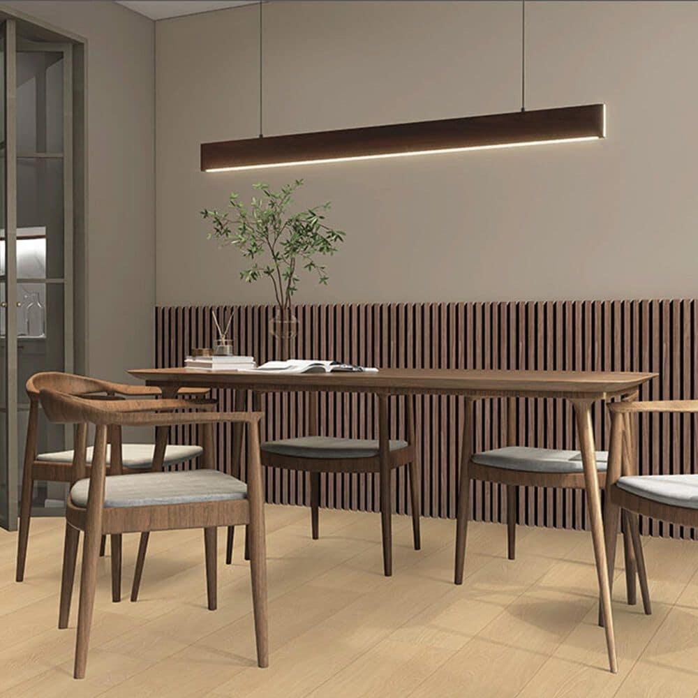 MS International Sonowood Sable 24" x 48" Acoustic Wood Slat Panels, , large