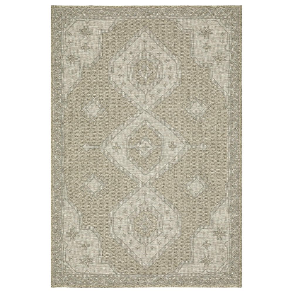 Oriental Weavers Tortuga TR08A 3"3" x 5" Beige and Black Area Rug, , large