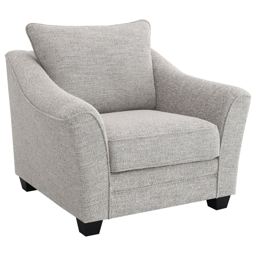Coaster Tomkins Arm Chair in Light Grey, , large