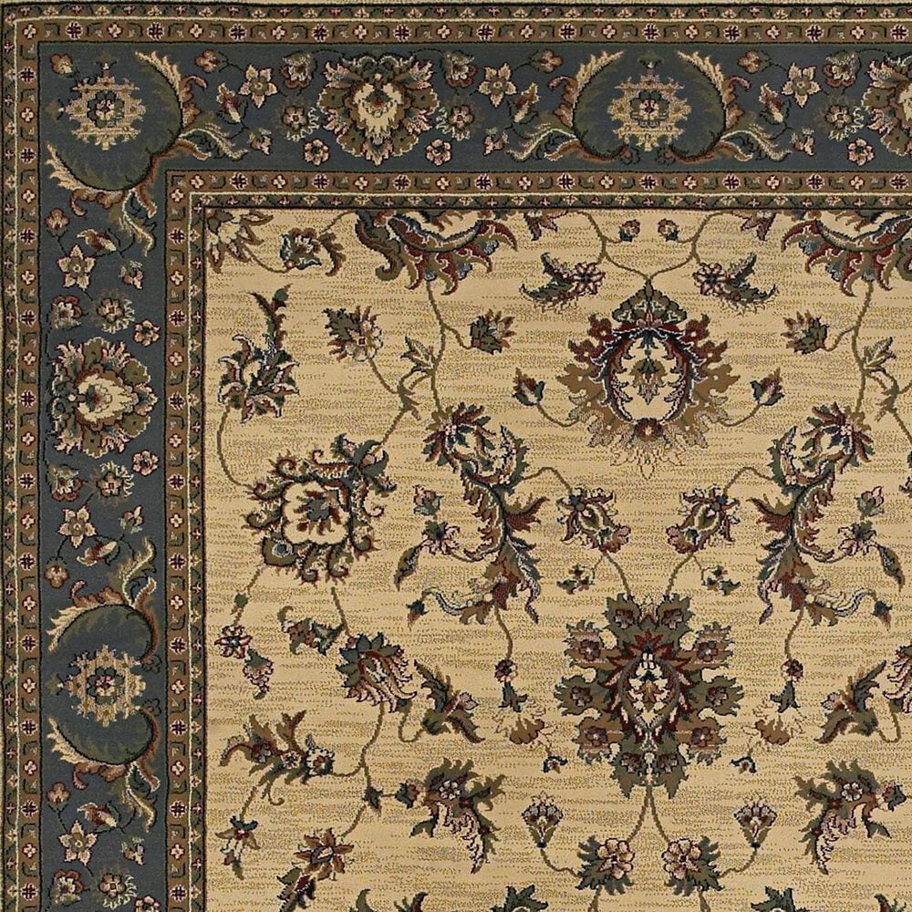 Oriental Weavers Ariana 311Z 2&#39;3&quot; x 7&#39;9&quot; Cream Runner, , large