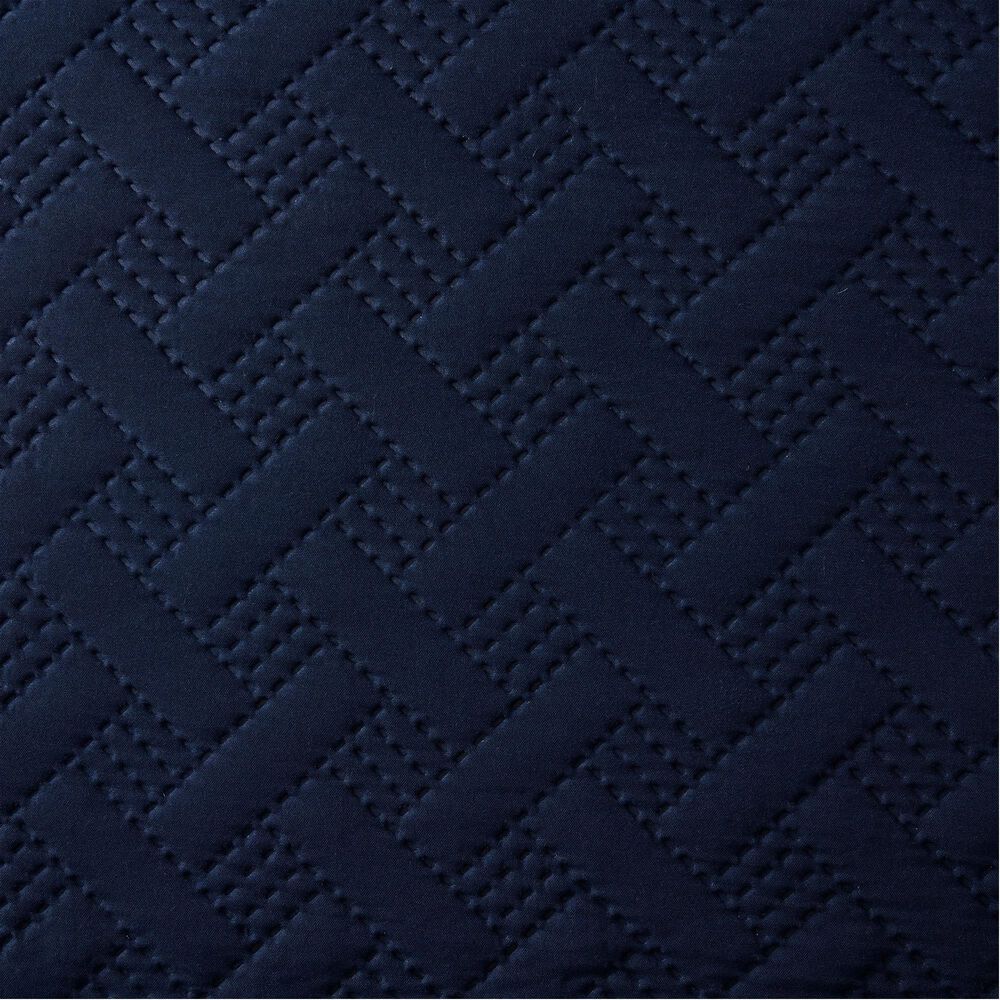 Trade Linker 3-Piece King Basket Pinsonic Quilt Set in Navy, , large