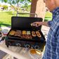 Pit Boss 3-Burner Ultimate Lift-Off Griddle in Black, , large