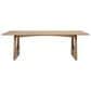 Jennifer Taylor Home Carmel 94" Reclaimed Pine 8-Seater Dining Table in Antique Natural Brown, , large