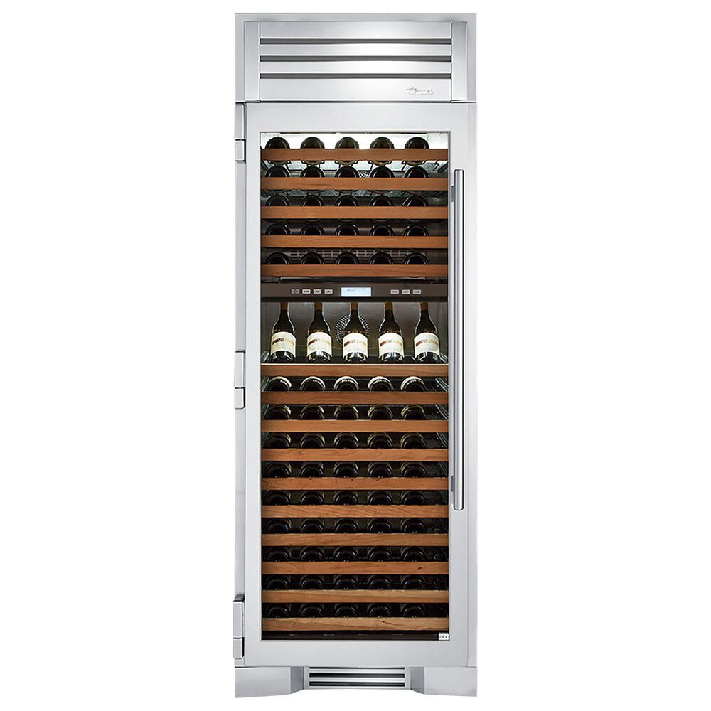 True Residential 20.6 Cu. Ft. Wine Column with Left Hinge and Glass Door in Stainless Steel, , large