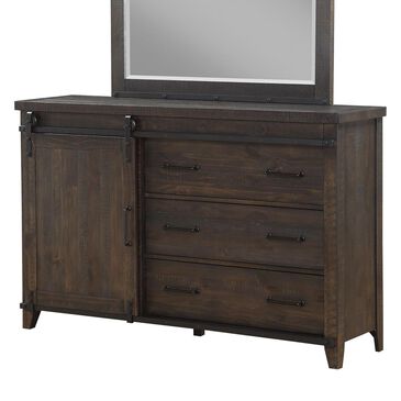 Frankfurt Furniture Montana Dresser in Weathered Pine, , large