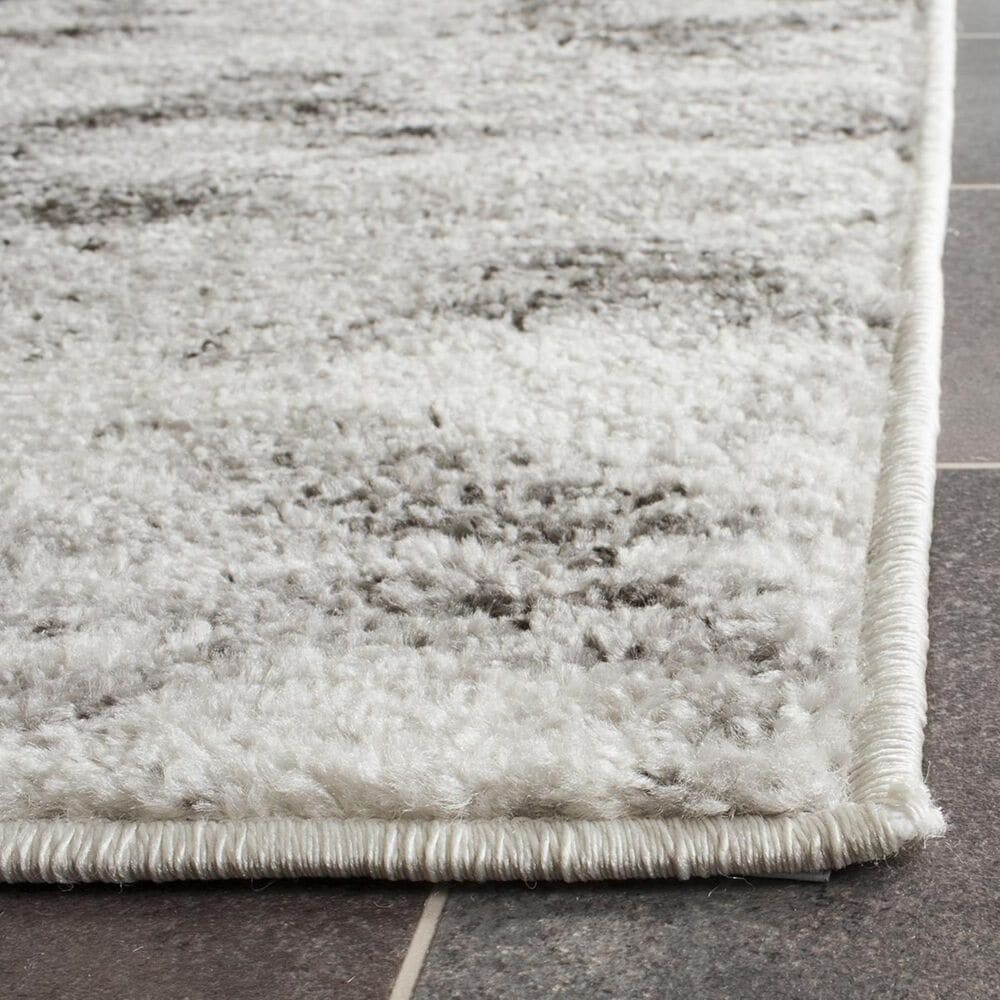 Safavieh Adirondack ADR106P-26 2&#39;6&quot; x 6&#39; Silver/Charcoal Runner, , large