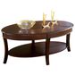 Crystal City Troy Cocktail Table in Brown Cherry, , large