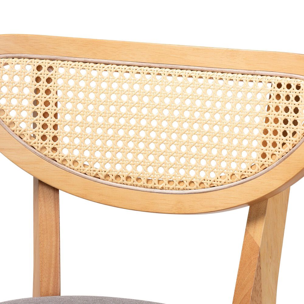 Baxton Studio Dannell Counter Stool in Natural Oak (Set of 2), , large