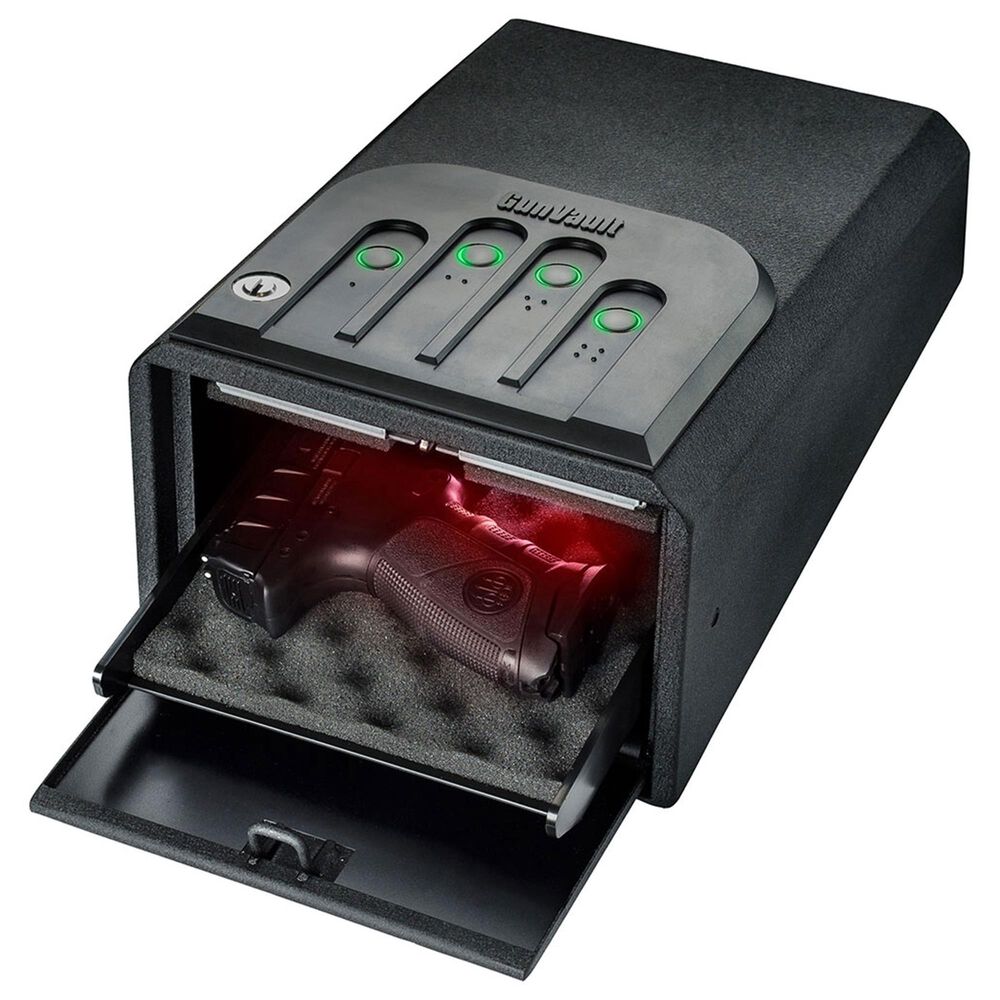 GunVault MiniVault Handgun Safe in Black, , large