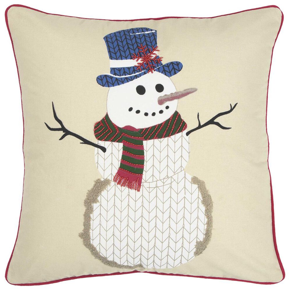 Rizzy Home 20" x 20" Down Pillow in Light Beige, , large