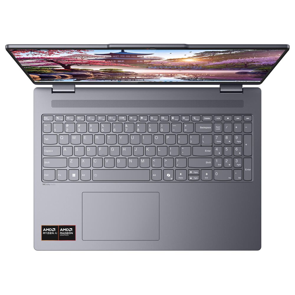 Lenovo 16&quot; IdeaPad 5 2-in-1 Touchscreen Notebook | AMD Ryzen AI 5 340 - 16GB RAM - AMD Radeon 840M Graphics - 1TB SSD in Luna Gray, , large
