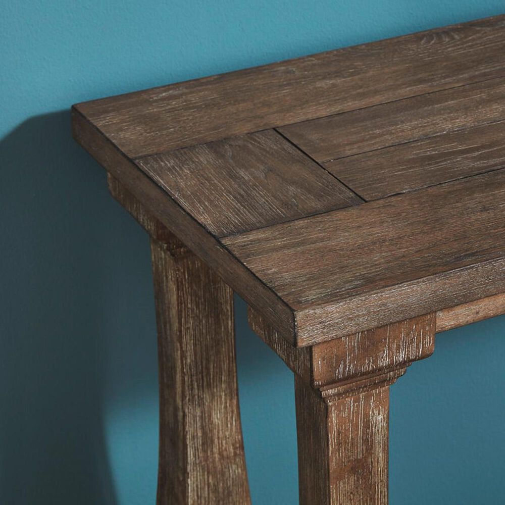Signature Design by Ashley Johnelle Sofa Table in Weathered Gray, , large