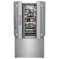 Electrolux 22.6 Cu. Ft. Counter-Depth French Door Refrigerator in Stainless Steel, , large