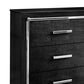 Ashley Kaydell 4-Piece Queen Upholstered Bed Set in Black and Dark Gray, , large