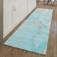 Dalyn Rug Company Odyssey OY7 Teal 2"3" x 7"6" Runner, , large