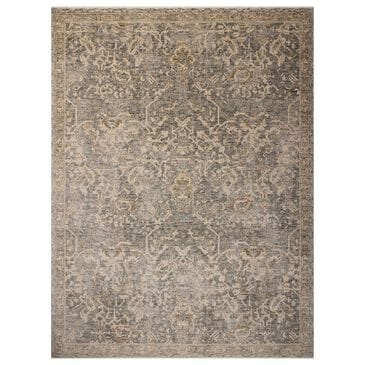 Magnolia Home Junie 5"3" x 7"6" Blue and Natural Area Rug, , large