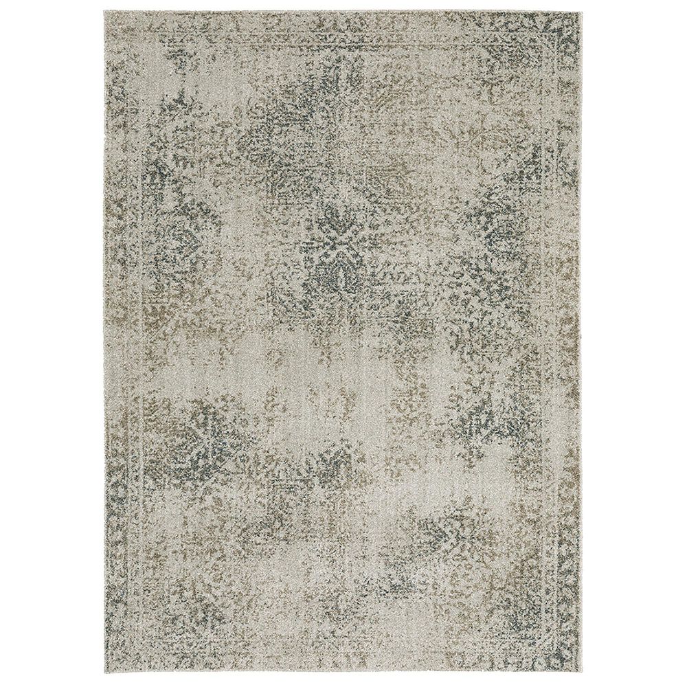 Oriental Weavers Alton Oriental 2"3" x 7"6" Beige and Grey Runner, , large