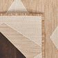 Nourison Positano Geometric Jute 5" x 7" Indoor/Outdoor Area Rug, , large