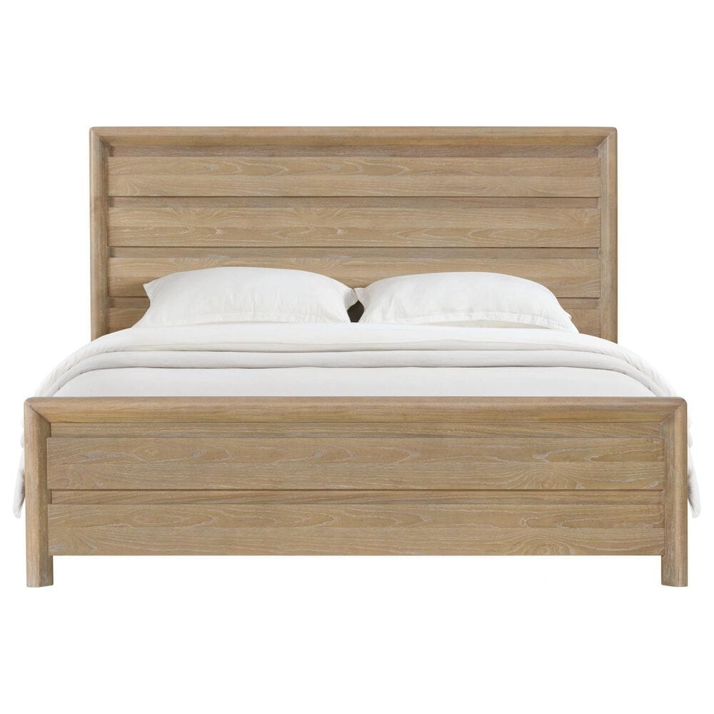 Emerald Home Furnishings King Bed and Two Nightstands in Sand Dune, , large