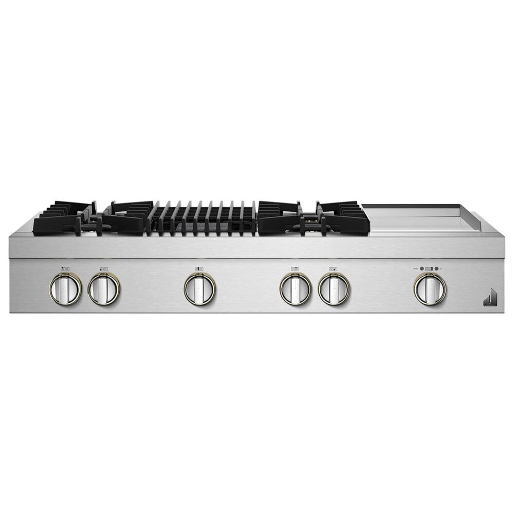 Jenn-Air 48" Rise Professional Gas Rangetop in Stainless Steel, , large