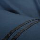 Bordered Ribbon 3-Piece King Duvet Cover Set in Navy, , large