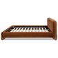 Jennifer Taylor Home Alpine King Platform Bed Frame in Burnt Orange, , large