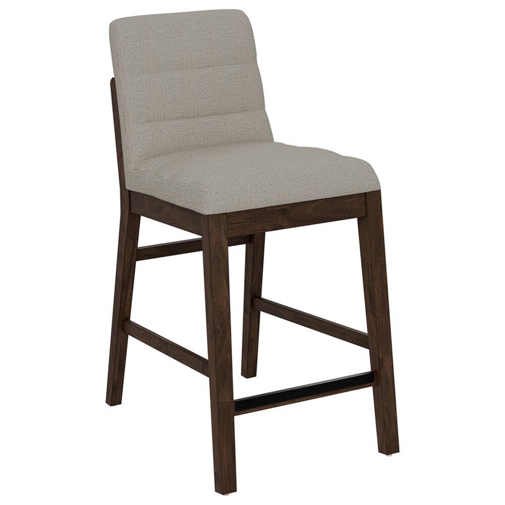 Golden Wave Furniture Ronan Counter Stool in Dark Brown, , large