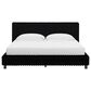 Ashley Zuraleus 4-Piece King Upholstered Platform Bedroom Set in Matte Black, , large