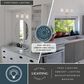 Vaxcel Robey 3-Light Bathroom Vanity in Polished Nickel, , large