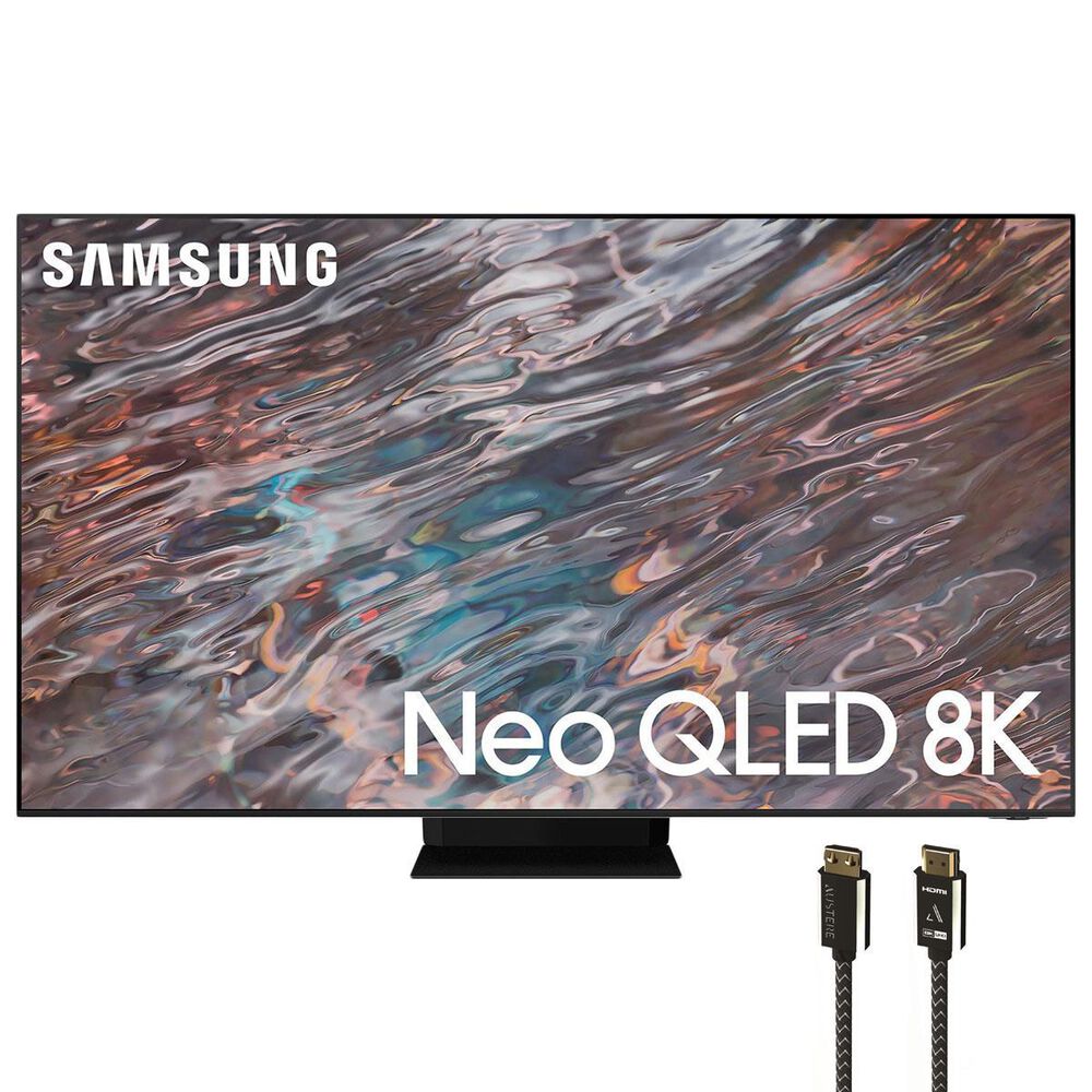 Samsung 65" QN800A Class 8K Smart TV Neo QLED HDTV with HDR + VII Series 8K HDMI Cable 5ft, , large