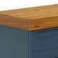 Legends Home Washington Fireplace Mantel with Fireplace Insert in Blue Denim and Whiskey, , large