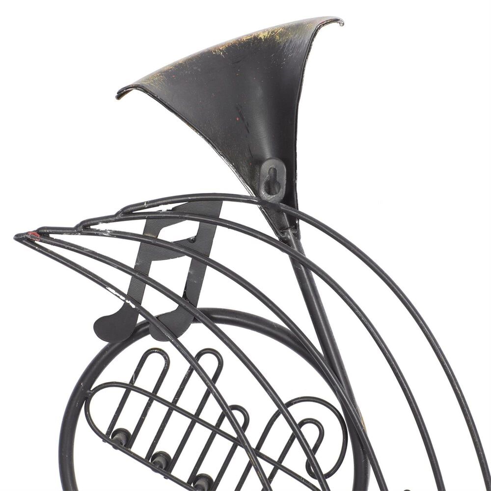 Maple and Jade 22&quot; x 34&quot; Musical Notes Wall Decor in Weathered Brown, Distressed Bronze, Green and Gold, , large