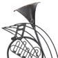 Maple and Jade 22" x 34" Musical Notes Wall Decor in Weathered Brown, Distressed Bronze, Green and Gold, , large