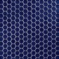 Dal-Tile Artefino Jewel Sapphire 2.5" Framed Hexagon on 12" x 14" Porcelain Mosaic Sheet, , large