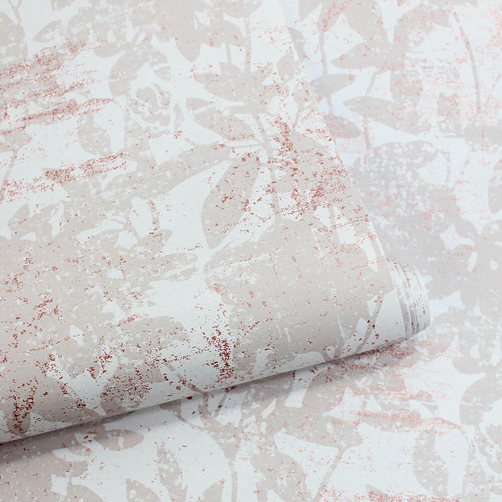 Tempaper Garden Floral Dusted Pink Peel and Stick Wallpaper, , large