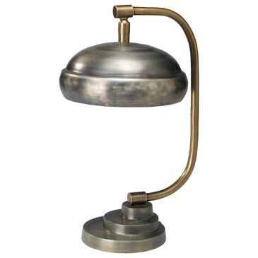 Splendor Living Steam Punk Table Lamp in Gun/Antique Brass, , large